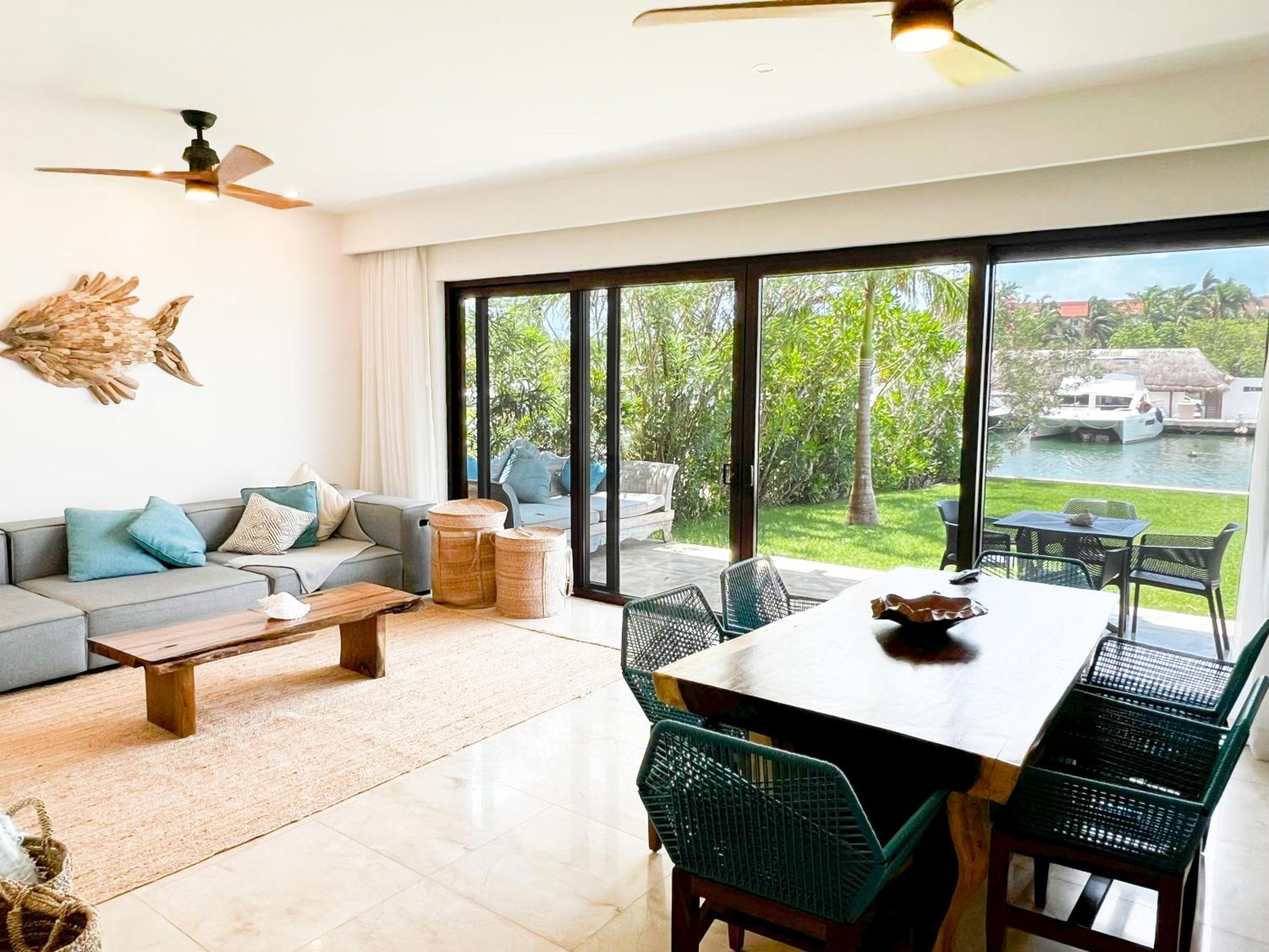 Ground Floor Paradise With Marina View And Pool Paddleboard Included Puerto Aventuras