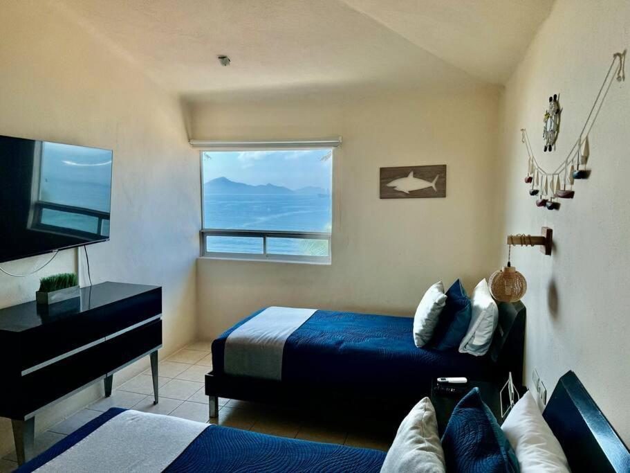 Amazing With Sea View And Large Terrace Apartment Manzanillo