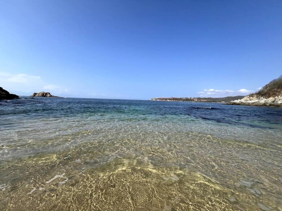 Villa Casa Tehuana, Vista Espectacular Al Mar Y Playa Privada! *