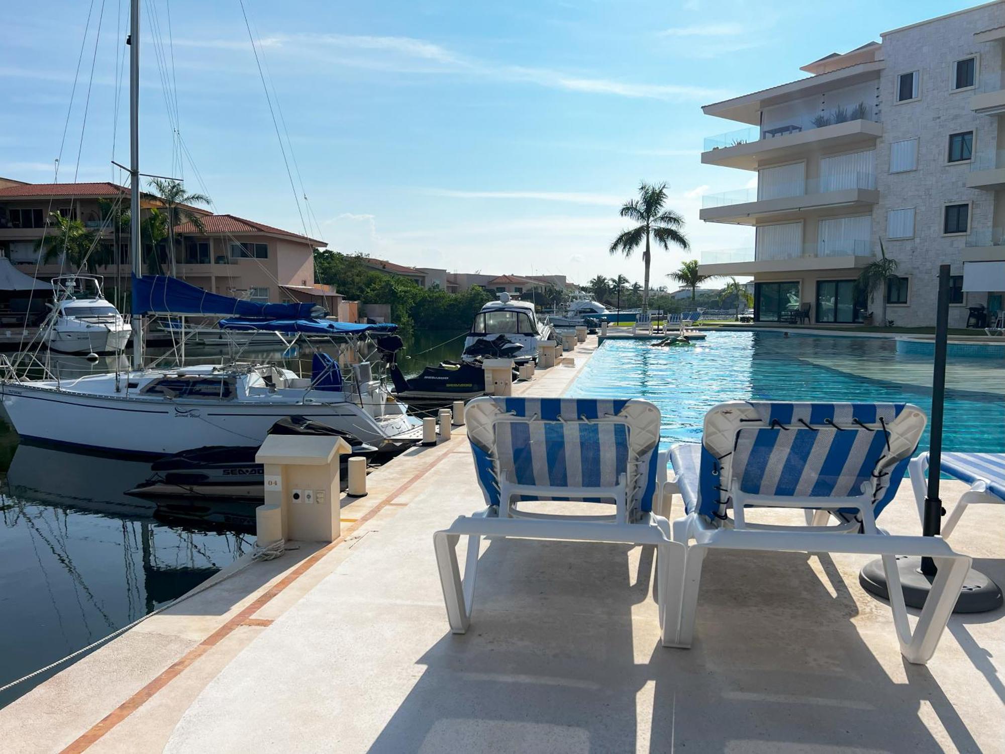 Ground Floor Paradise With Marina View And Pool Paddleboard Included Puerto Aventuras