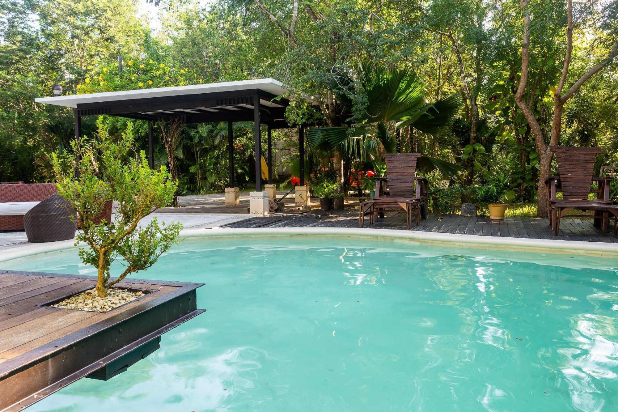 Luxury In With Pool & Hot Tub Villa Cozumel