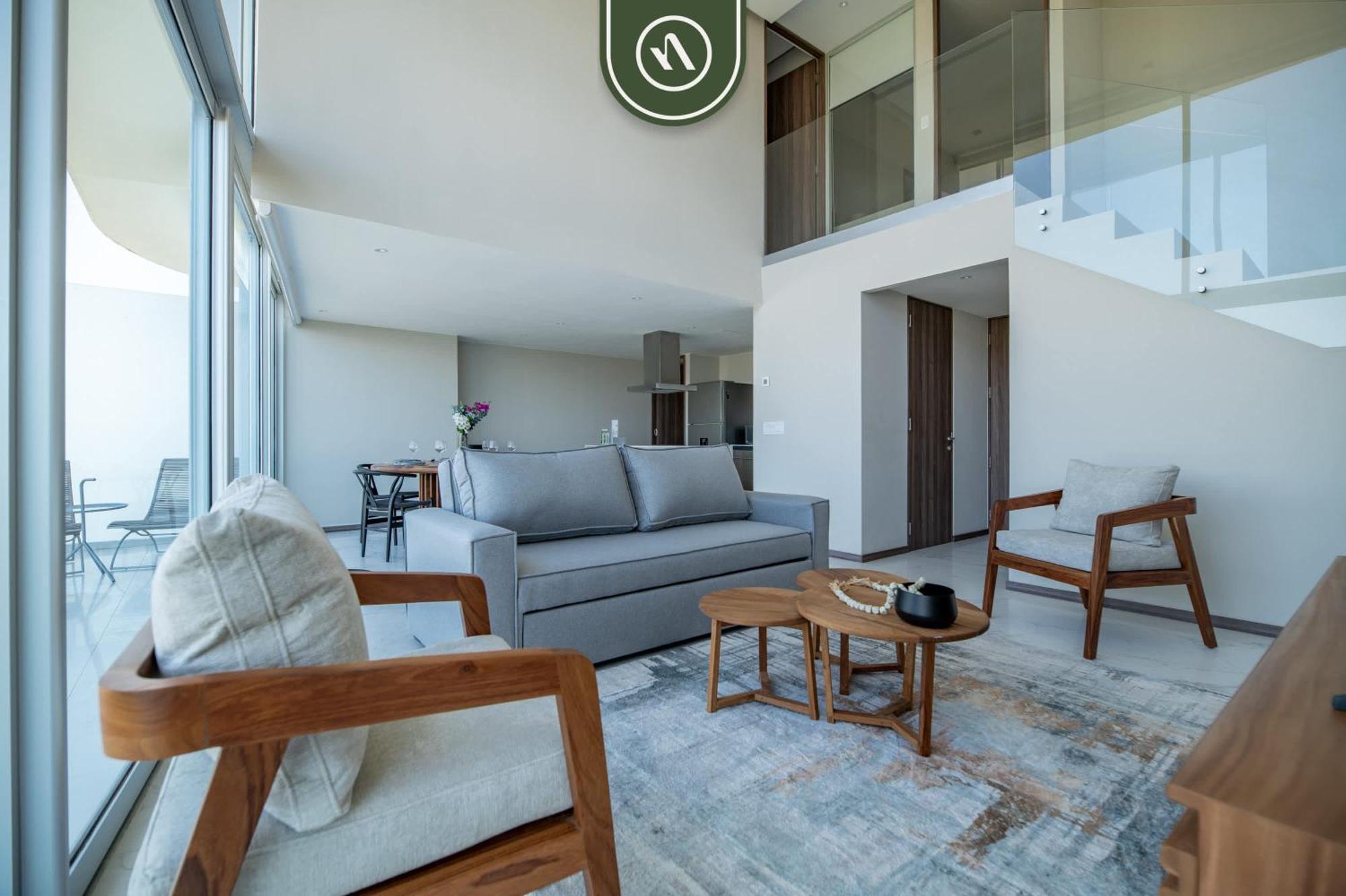 Stunning Oceanview 2br - Private - Gym Apartment Nuevo Vallarta