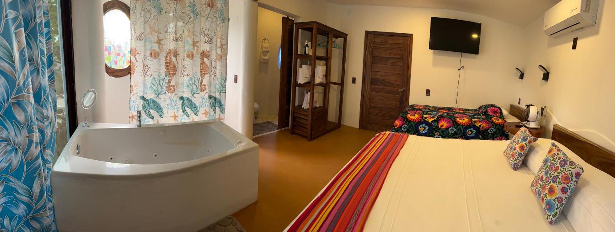 Hotel Beachfront Paradise Boutique - Casa Alebrijes Jacuzzi Agua Blanca