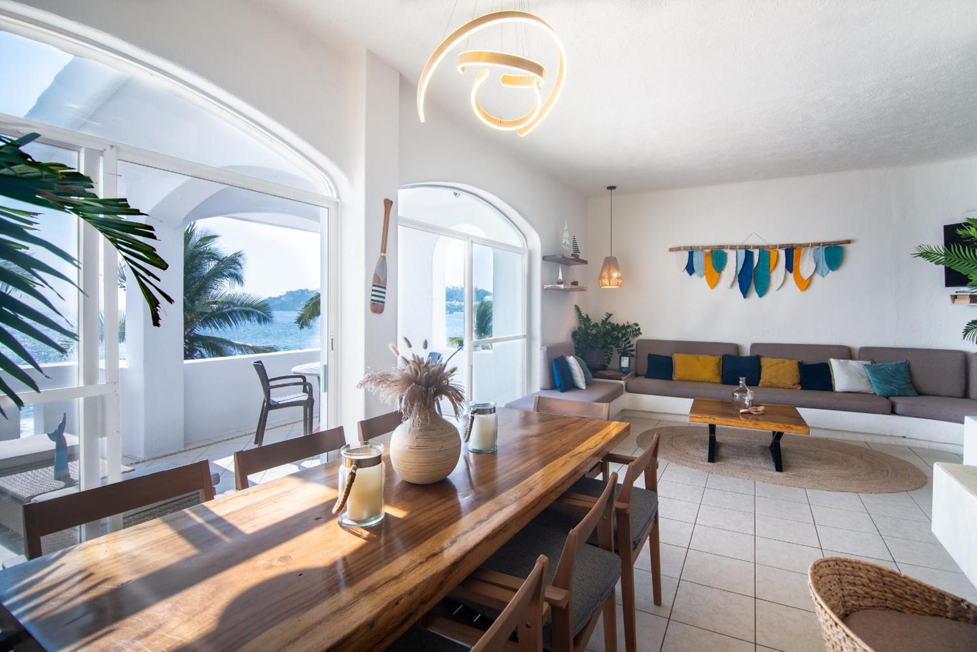 Amazing With Sea View And Large Terrace Apartment Manzanillo