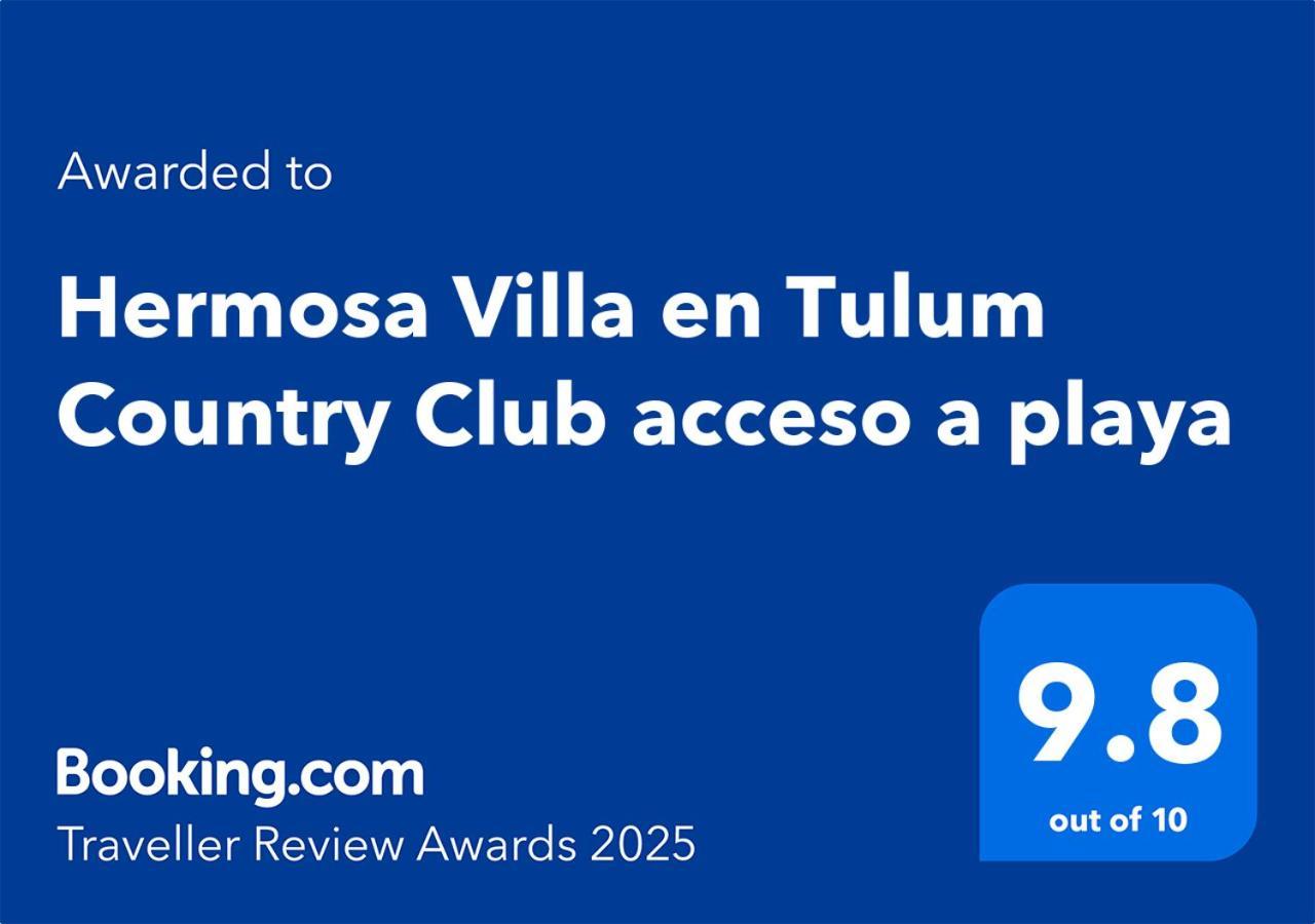 Hermosa En Tulum Country Club Acceso A Playa * Akumal