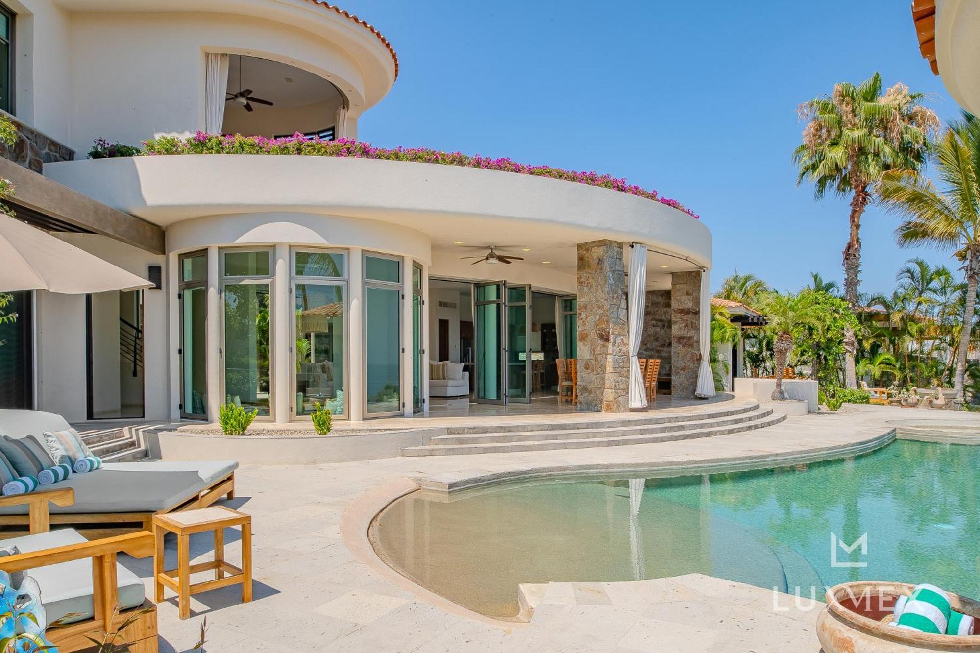 Spacious 5 Bd Fully Staffed W Chauffeur In Puerto Cabos! Villa *