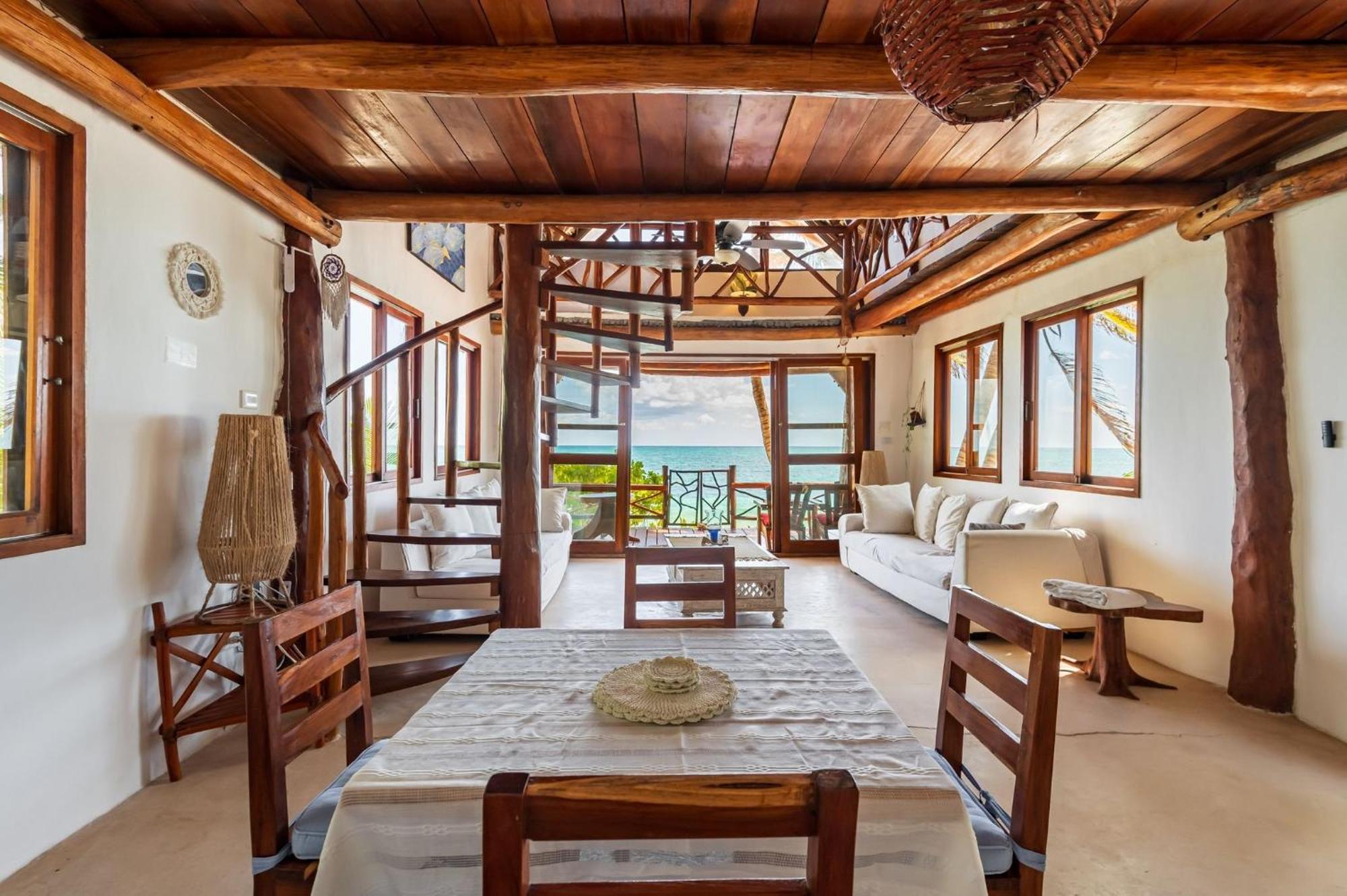 Amazing Eco Palapa At Private In Sian Kaan. Holiday home Tulum