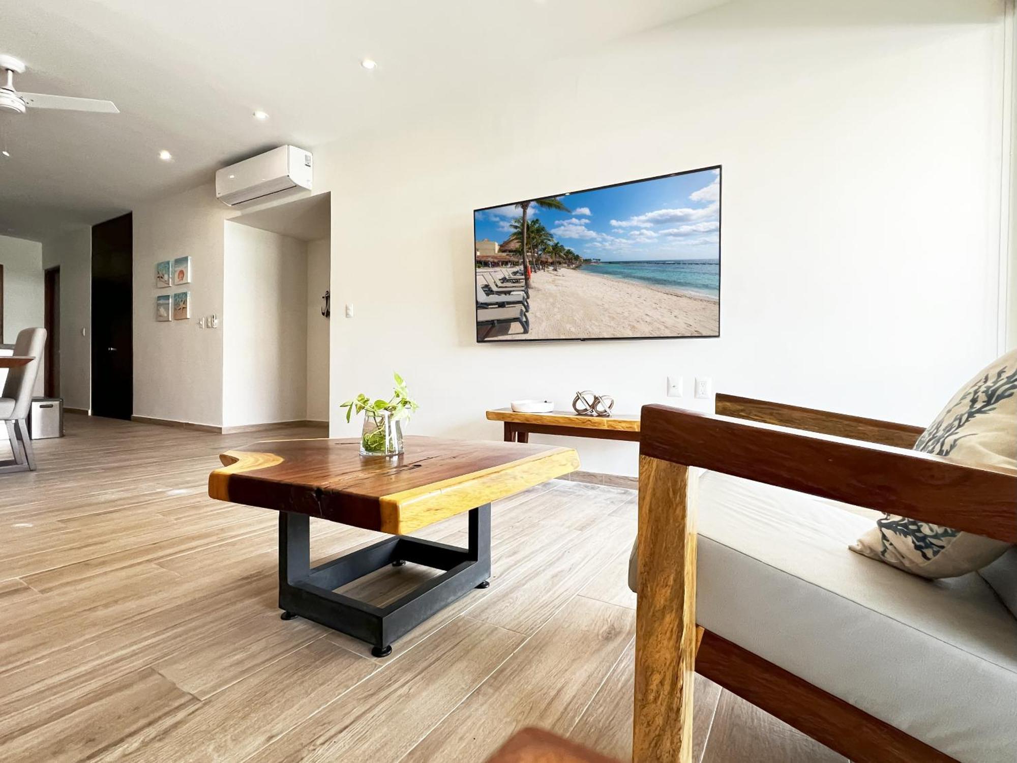 Exclusive, Lagoon Front, 2 Min Beach, Groundfloor, Grill & Paddelboard Apartment Puerto Aventuras