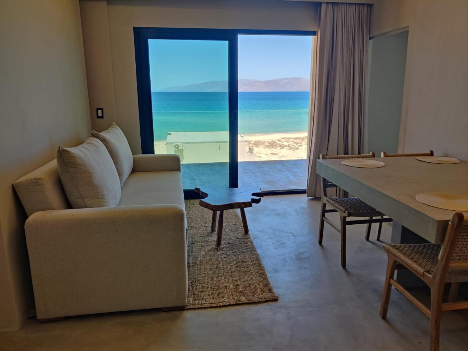 Apartment Beachfront With Jacuzzi Bahia Turquesa La Paz