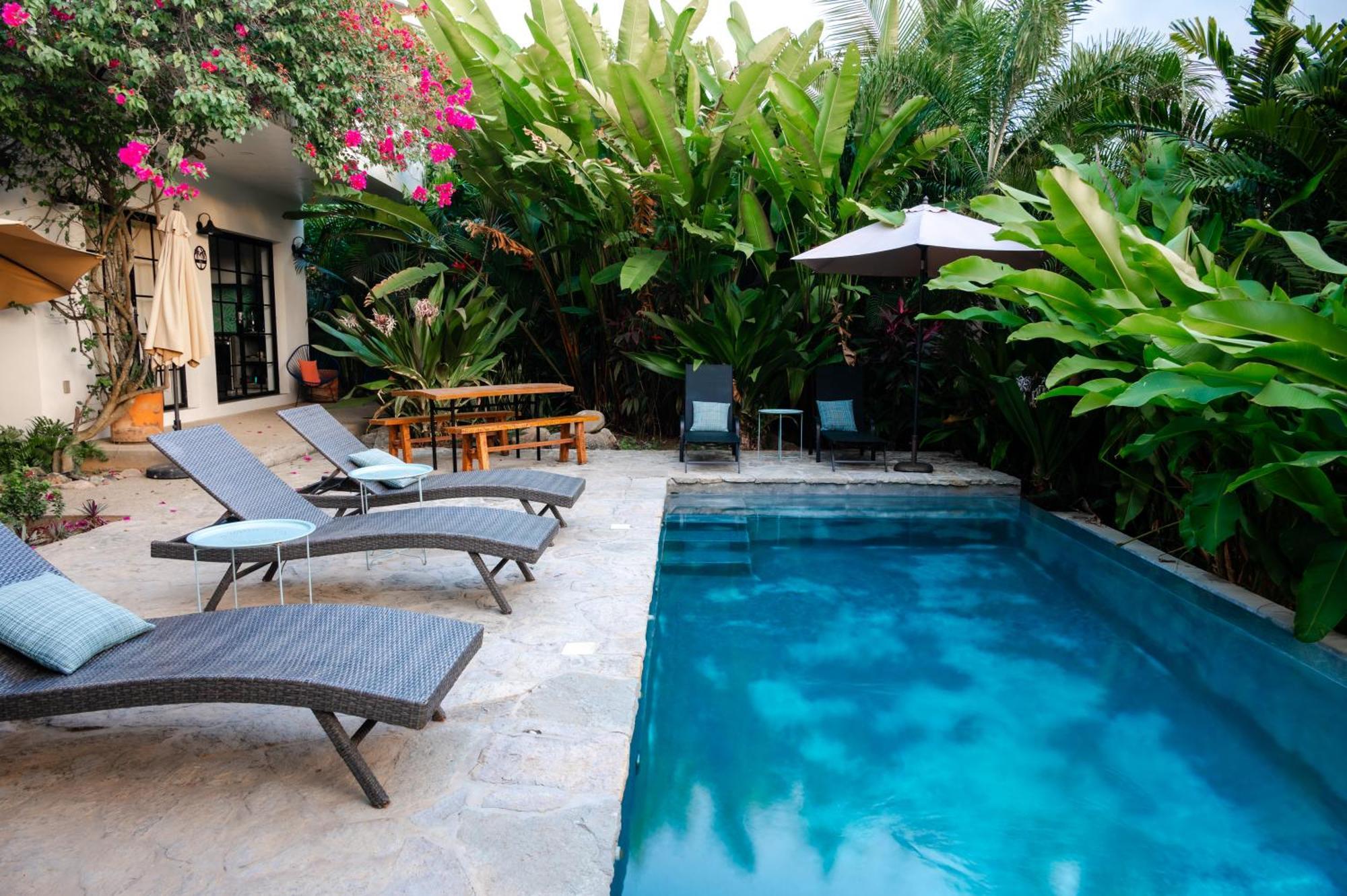 King Bed, Air Conditioning, Pool, Fast Wifi - Luna At Casa Calavera Apartment San Francisco (Nayarit)