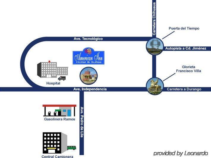 Inn American Inn Hotel & Suites Parral Hidalgo del Parral