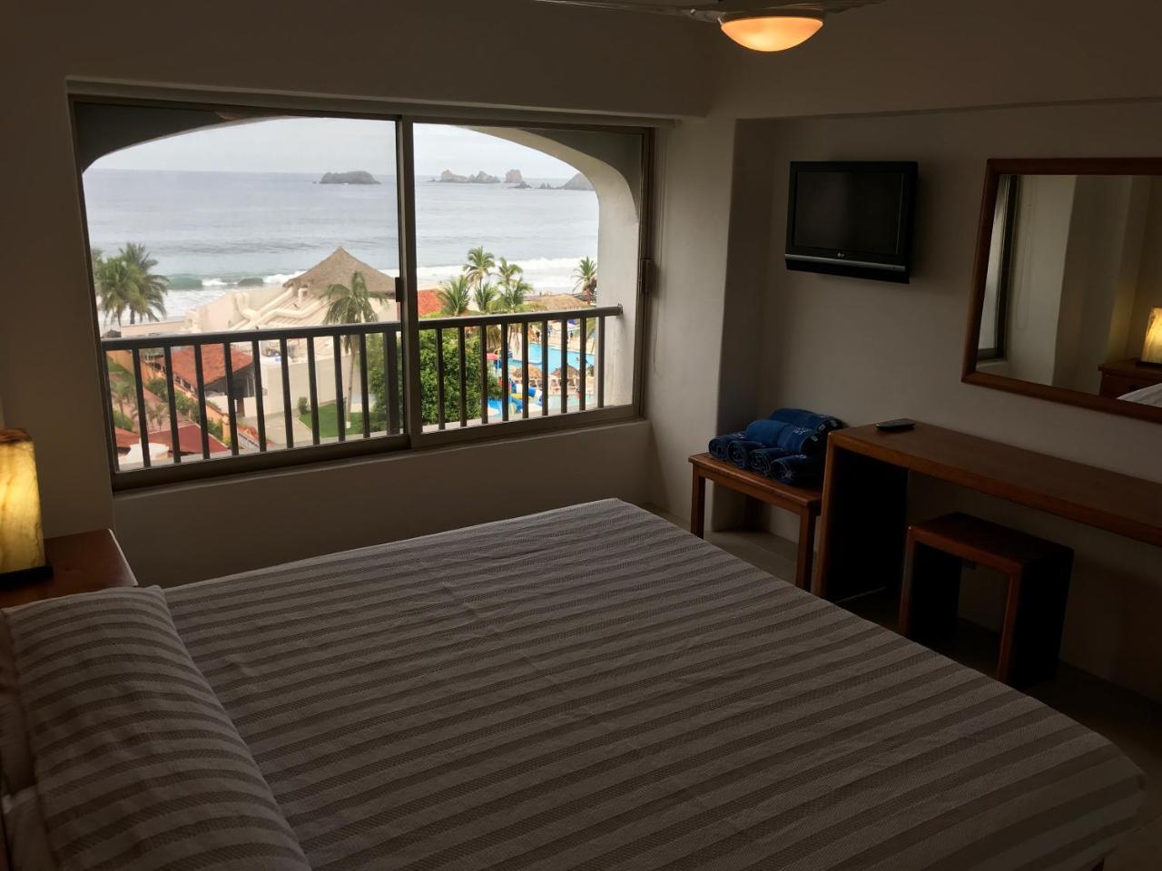 Departamento 522 Con Playa Dentro De Hotel En Ixtapa Apartment *