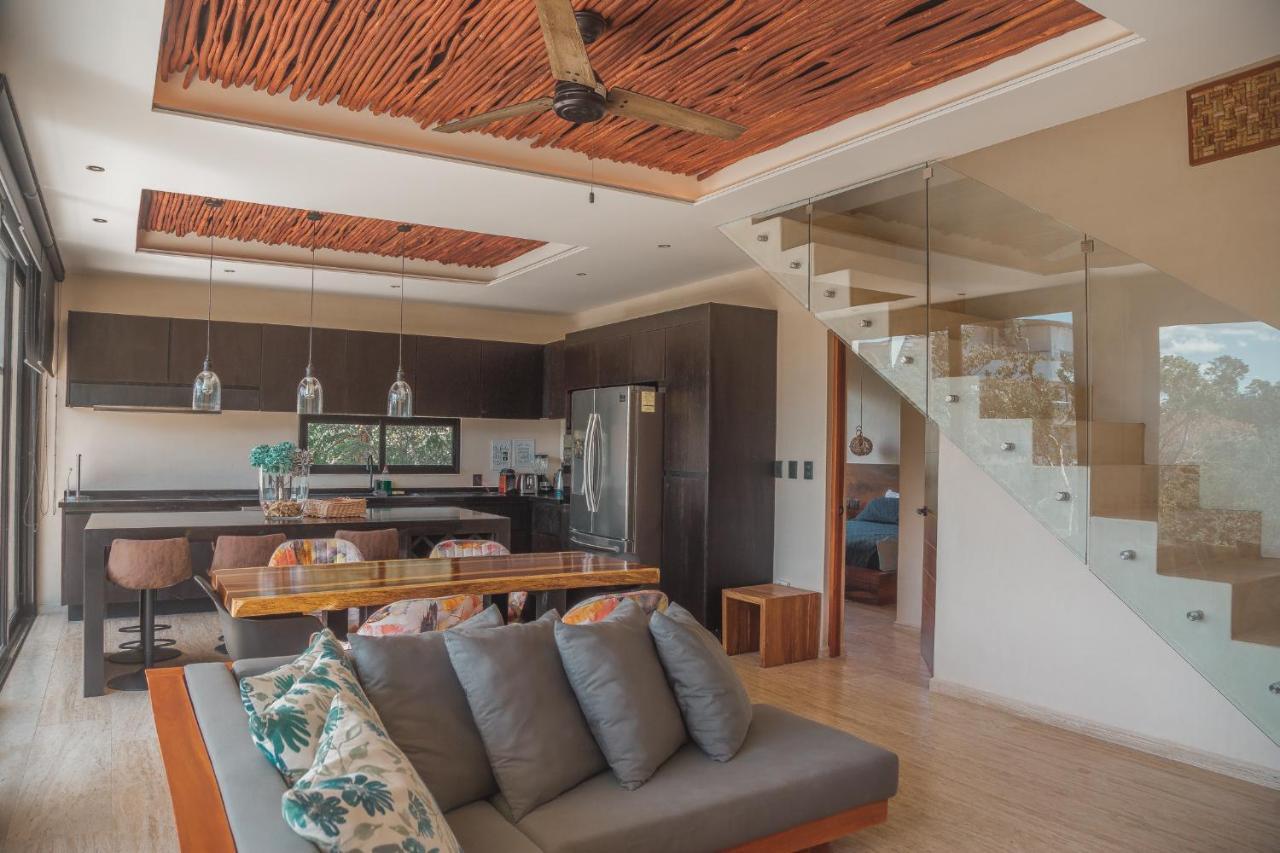 Apartment Kataleya By Zaazil - New Luxury Amazing Combo For Up To 20 People - Penthouse Aptartment , Private Pool, Terrace , Roof And Hot Tub In Luum Zama In The Jungle *