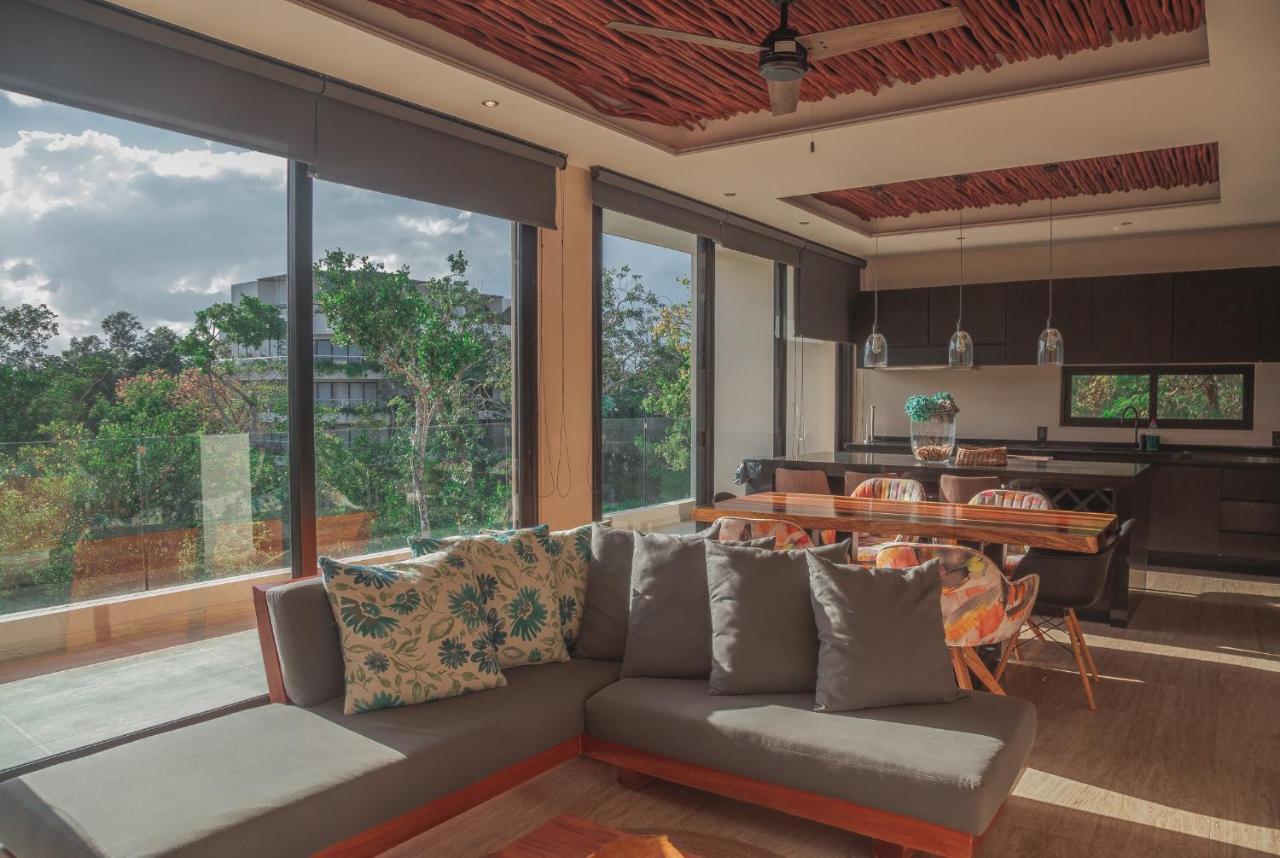Apartment Kataleya By Zaazil - New Luxury Amazing Combo For Up To 20 People - Penthouse Aptartment , Private Pool, Terrace , Roof And Hot Tub In Luum Zama In The Jungle *