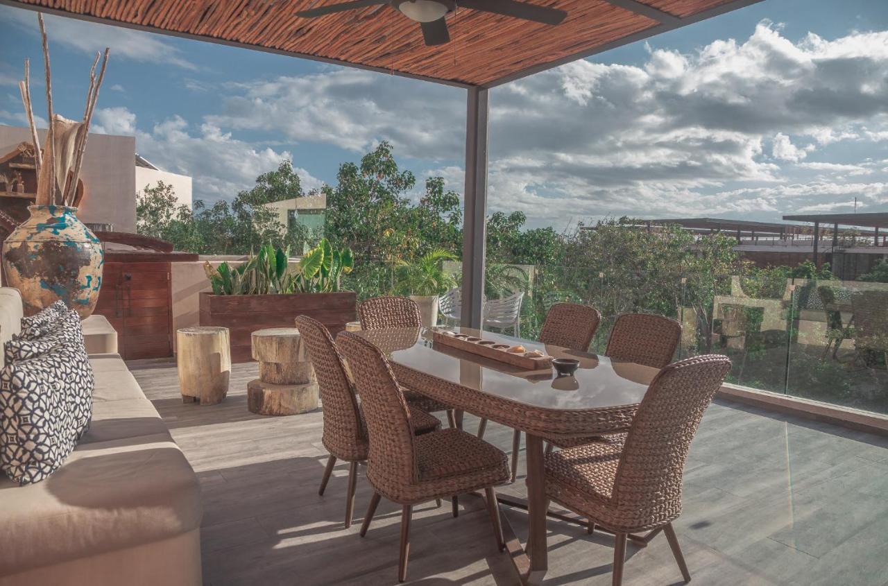 Apartment Kataleya By Zaazil - New Luxury Amazing Combo For Up To 20 People - Penthouse Aptartment , Private Pool, Terrace , Roof And Hot Tub In Luum Zama In The Jungle