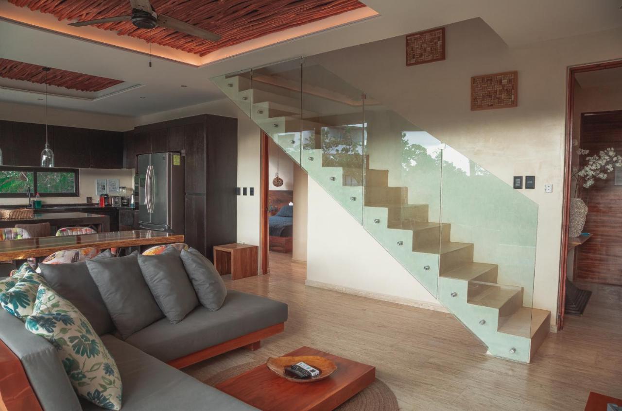 Kataleya By Zaazil - New Luxury Amazing Combo For Up To 20 People - Penthouse Aptartment , Private Pool, Terrace , Roof And Hot Tub In Luum Zama In The Jungle Apartment