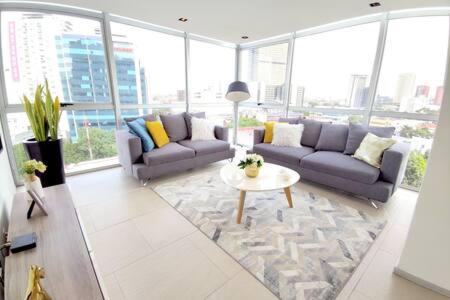 Aurora Maiahome-2bd Amazing View In Polanco -pool Gym Mexico City