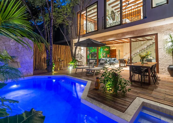 El Rey Loro - Lux 4 Bed Villa @Bluedeertulum