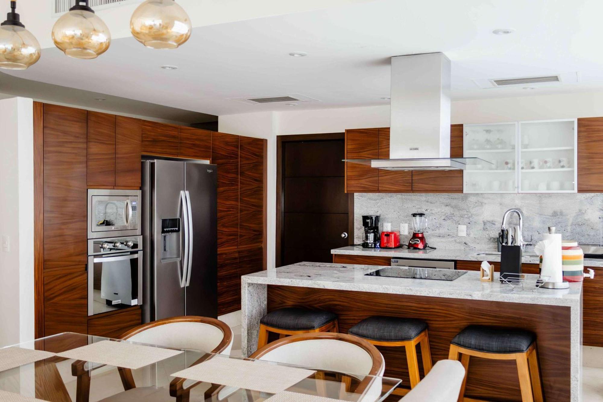 Modern Corner Seibal - Vidanta Apartment Nuevo Vallarta