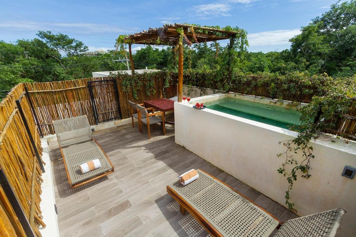 2 Bdr Bohemia Private Pool Yoga Relax * Tulum