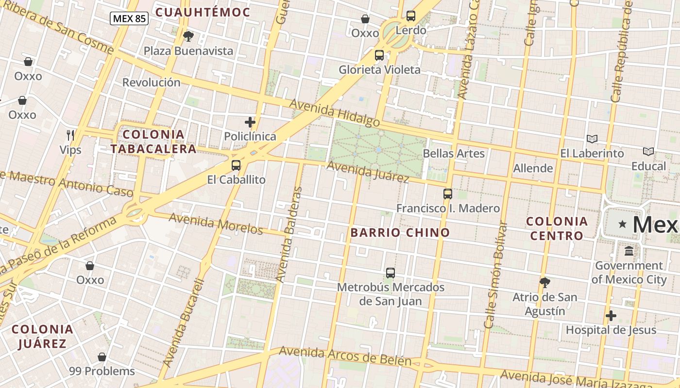 map